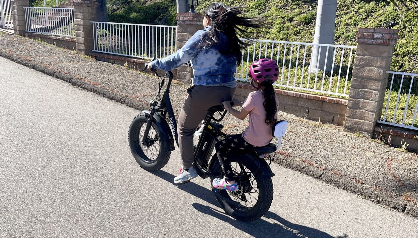 Riding with Kids: Safely Carrying Your Child on an E-Bike