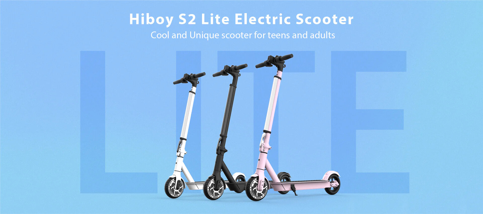  Hiboy Scooter eléctrico para niños de 6 a 12 años, luces LED de  arco iris intermitentes, ruedas ligeras y de poliuretano de 6.1 pulgadas,  scooter eléctrico para niños con certificación UL 