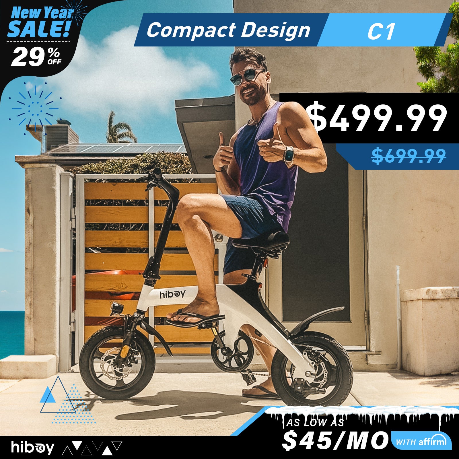 Hiboy C1 Folding Electric Bike