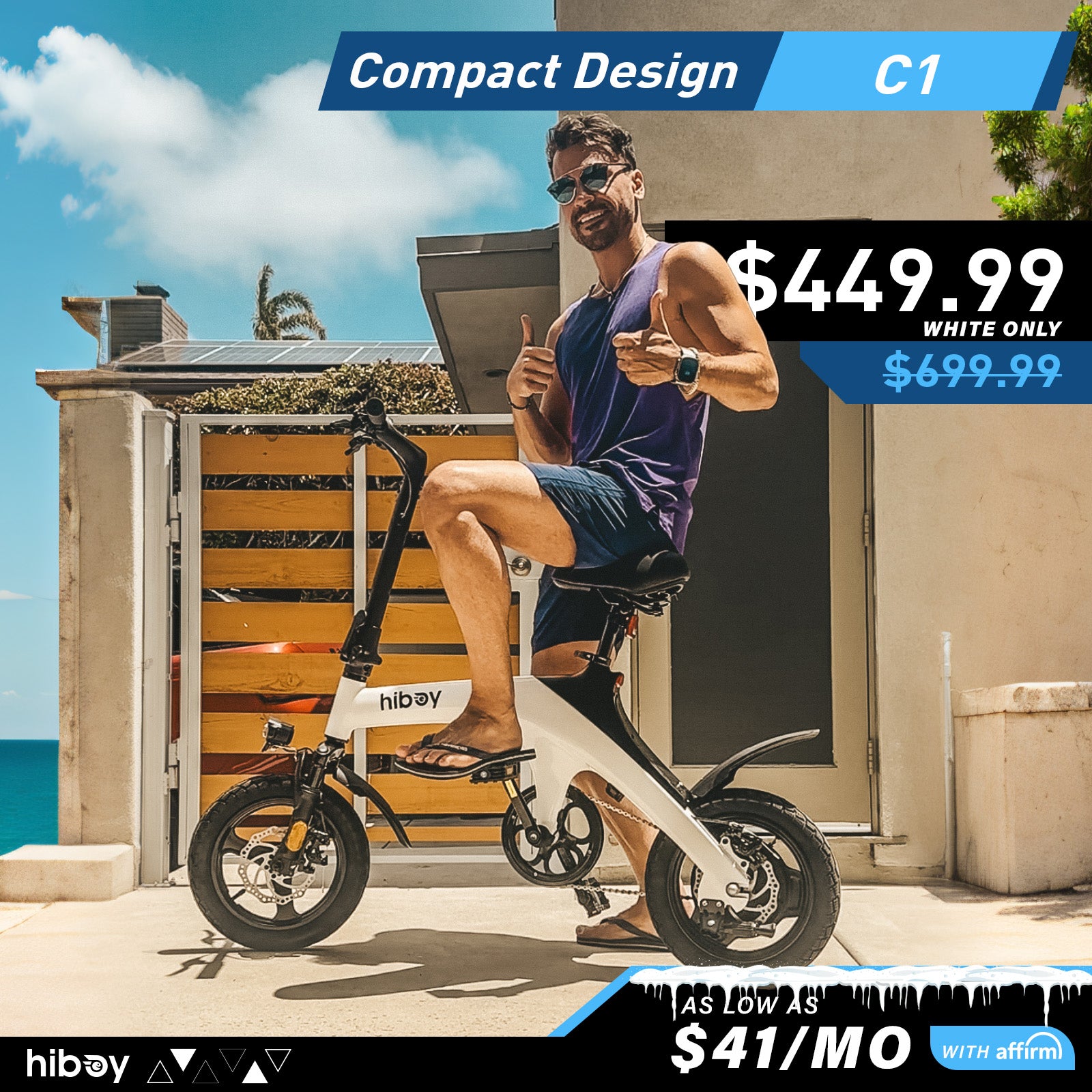 Hiboy C1 Folding Electric Bike