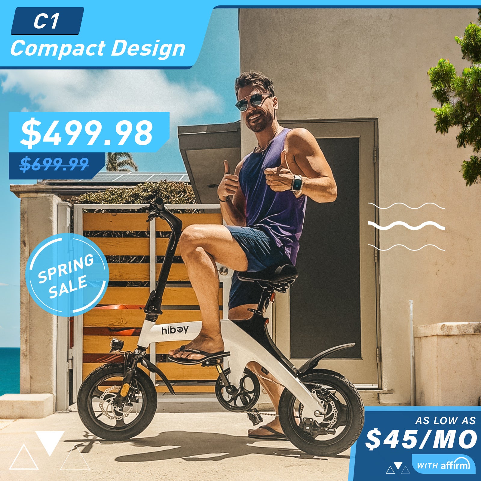 Hiboy C1 Folding Electric Bike