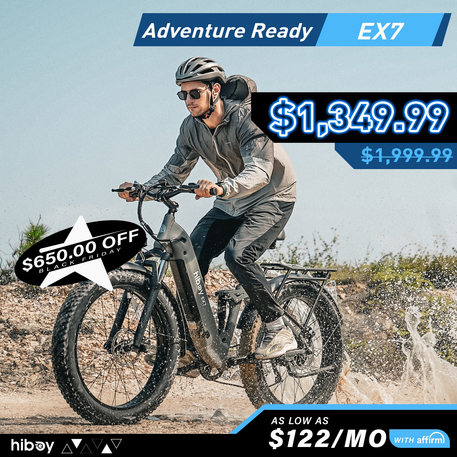 Hiboy EX7 Full Suspension Electric Bike