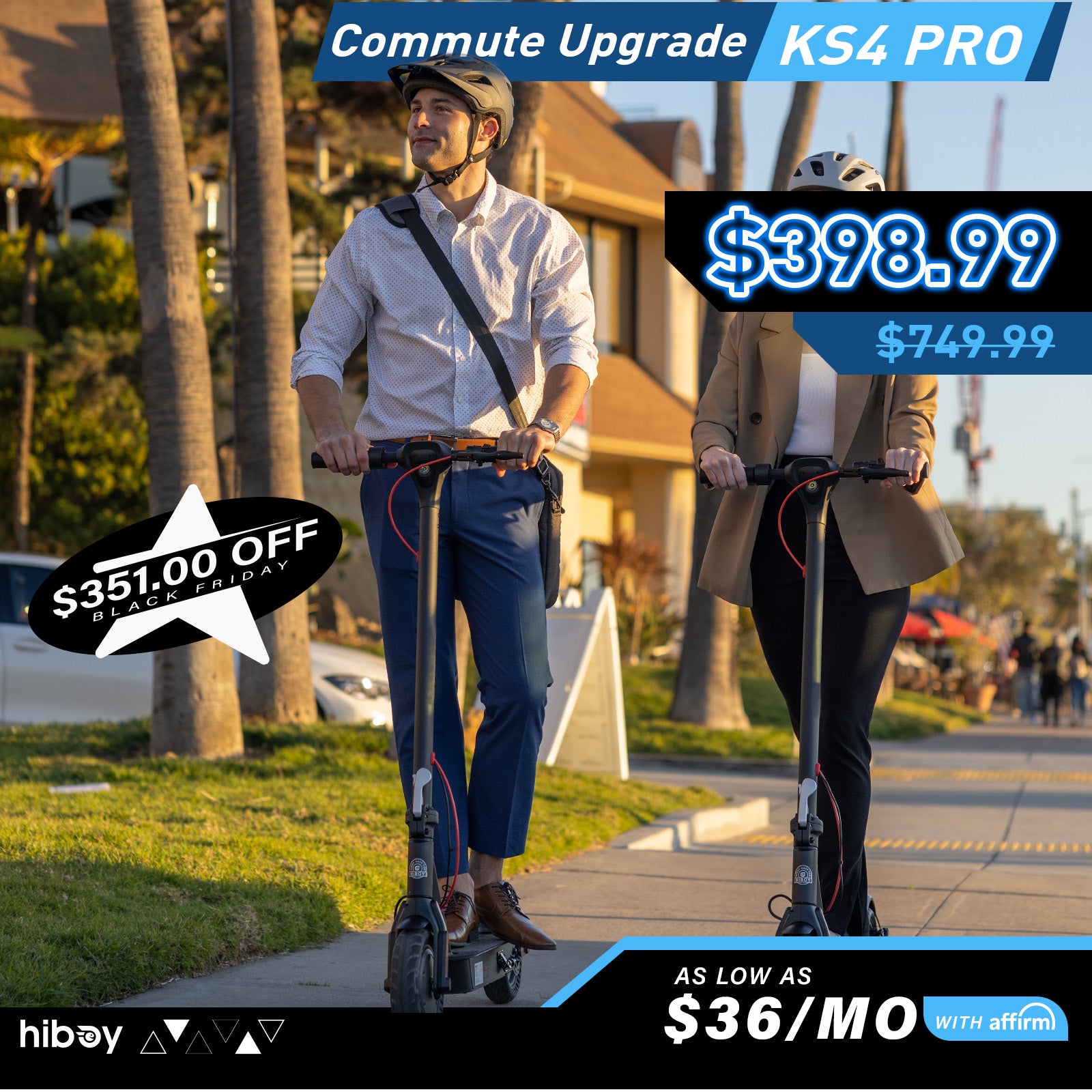 Hiboy KS4 Pro Premium Electric Scooter