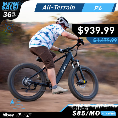 Hiboy P6 Fat Tire Electric Bike 2024