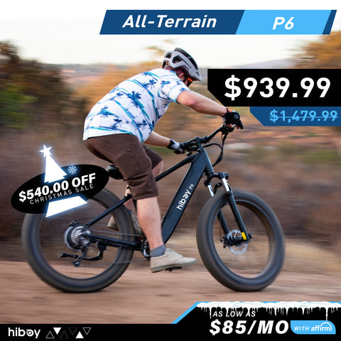 Hiboy P6 Fat Tire Electric Bike 2024