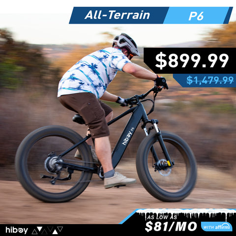 Hiboy P6 Fat Tire Electric Bike 2024