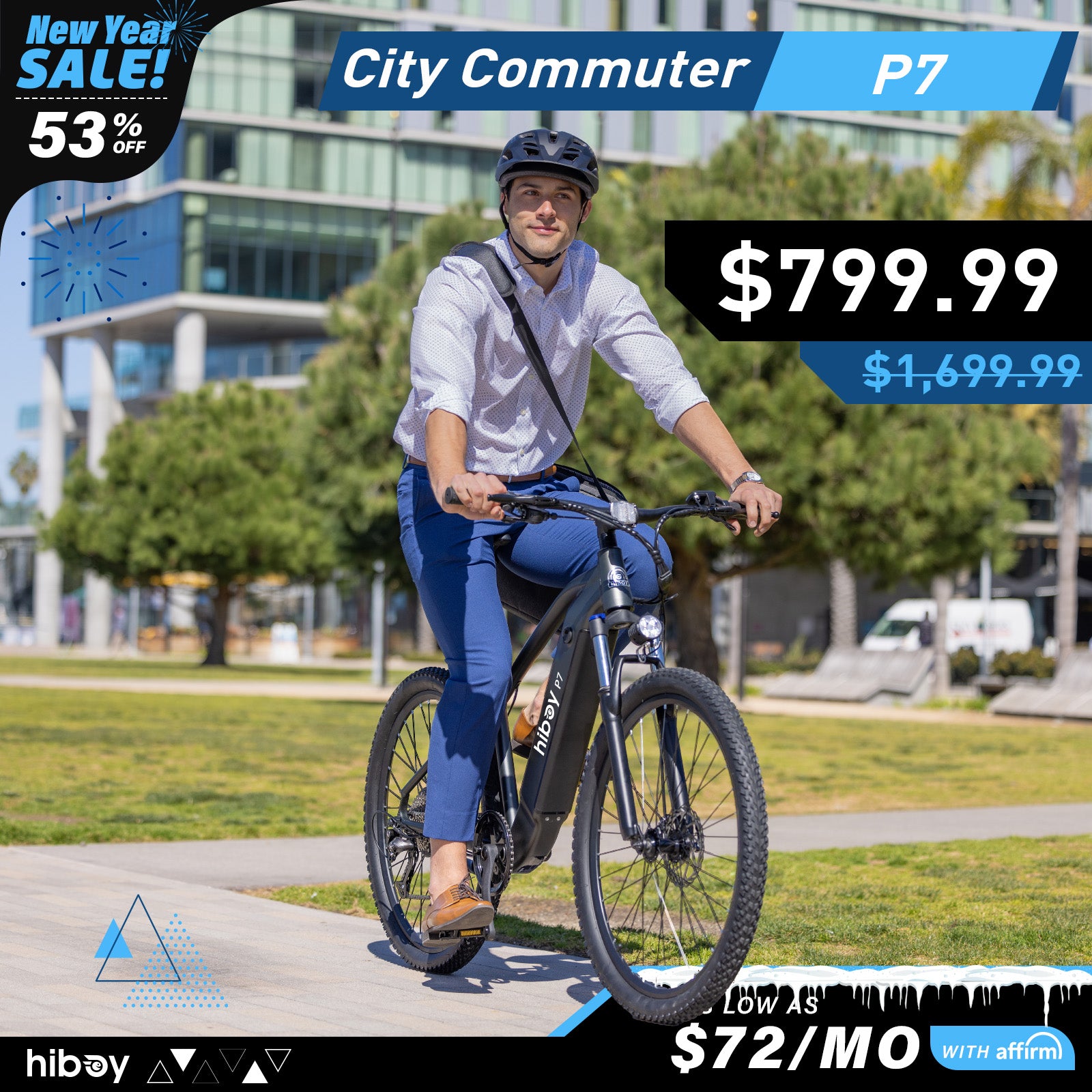 Hiboy P7 Commuter Electric Bike 2024