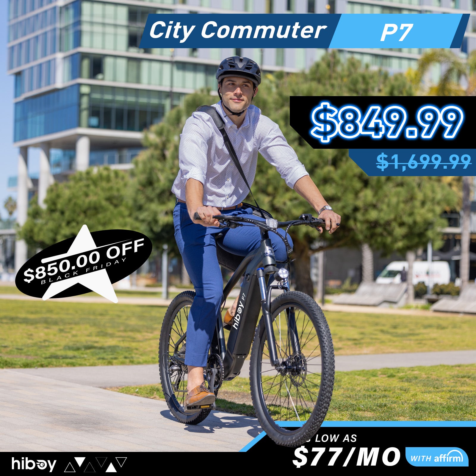 Hiboy P7 Commuter Electric Bike 2024