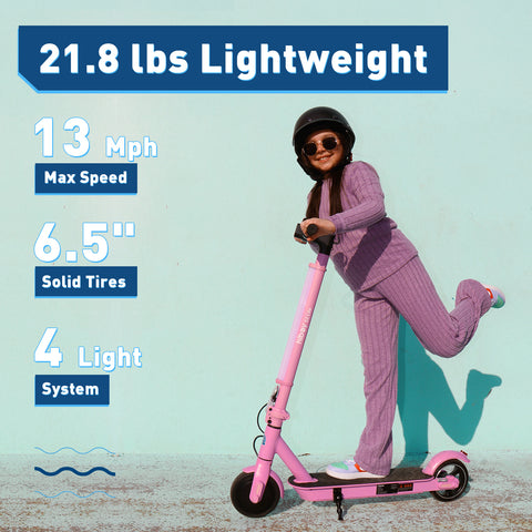 Hiboy S2 Lite Electric Scooter with Sticker for Teens