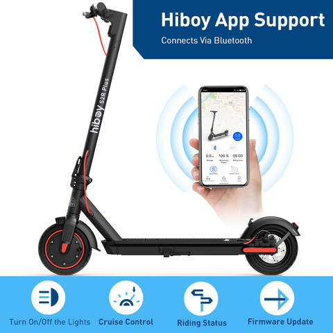 Hiboy S2R Plus Electric Scooter with Removable Battery