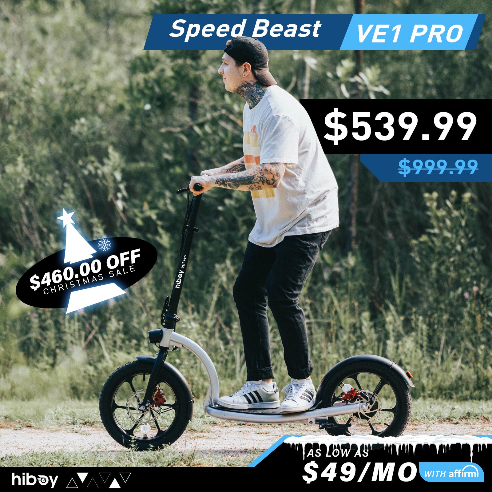 Hiboy VE1 Pro Electric Scooter